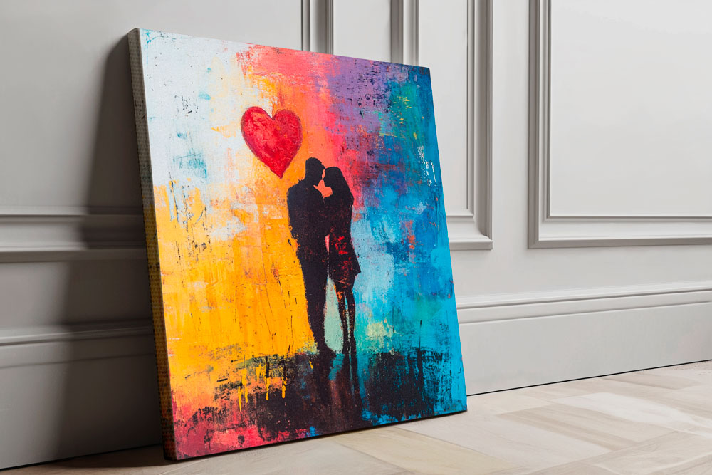 Love In Colors - Canvas
