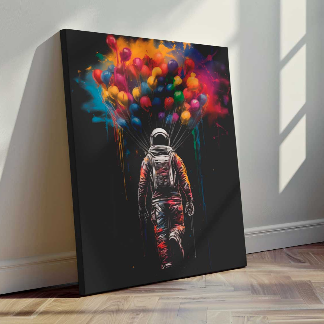 Astronaut & Balloons