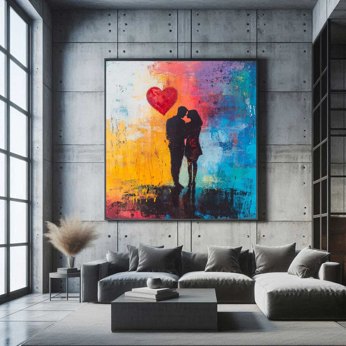 Love In Colors - Canvas