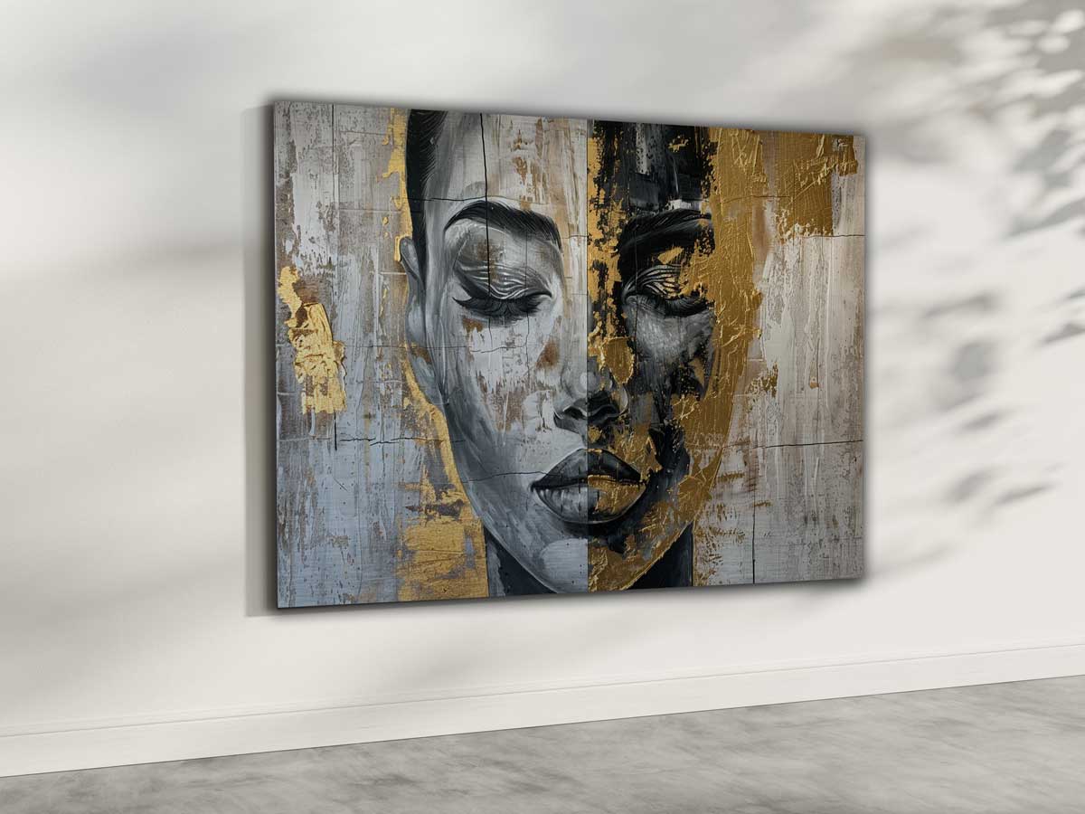 Duality Qeen - Aluminium + Varnish