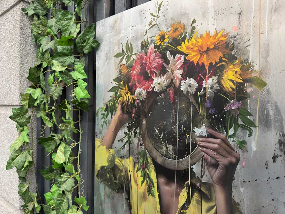 Surreal Gardener - Aluminium Print