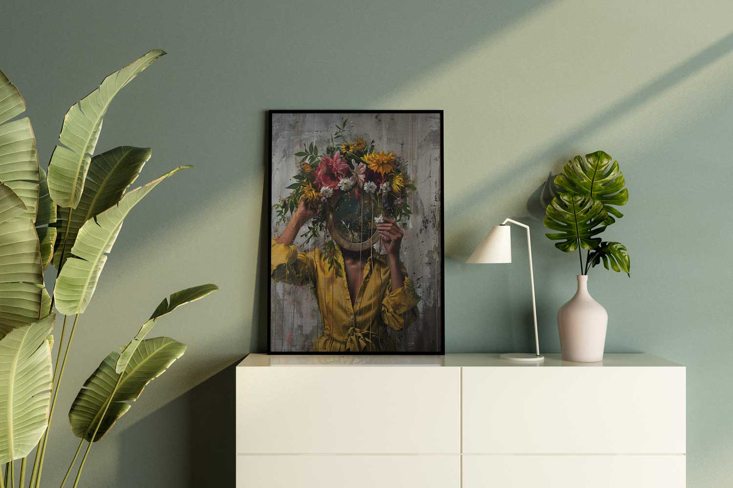 Surreal Gardener - Aluminium Print