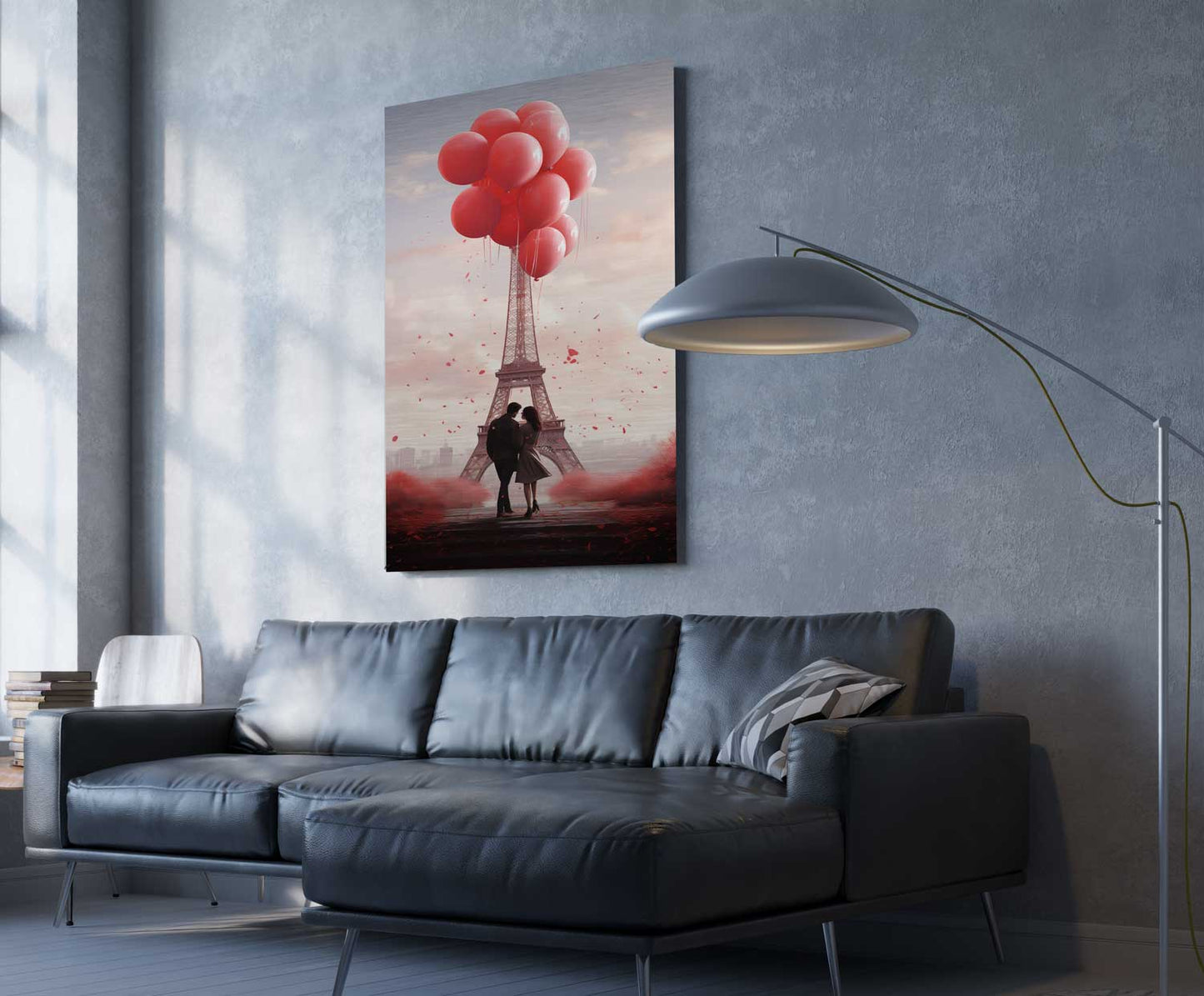 Paris Balloons - Aluminium Print