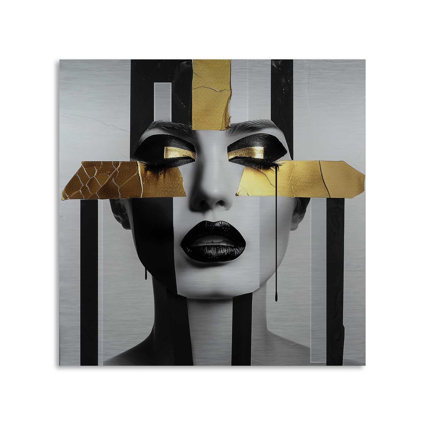 Golden Illusion - Aluminium + Varnish