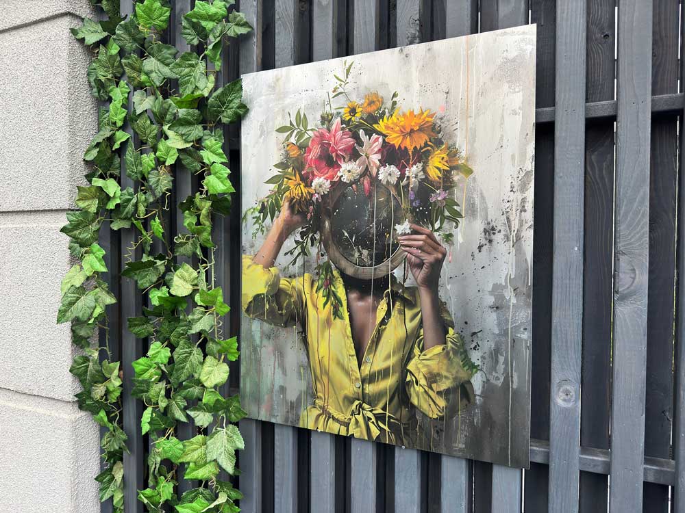 Surreal Gardener - Aluminium Print