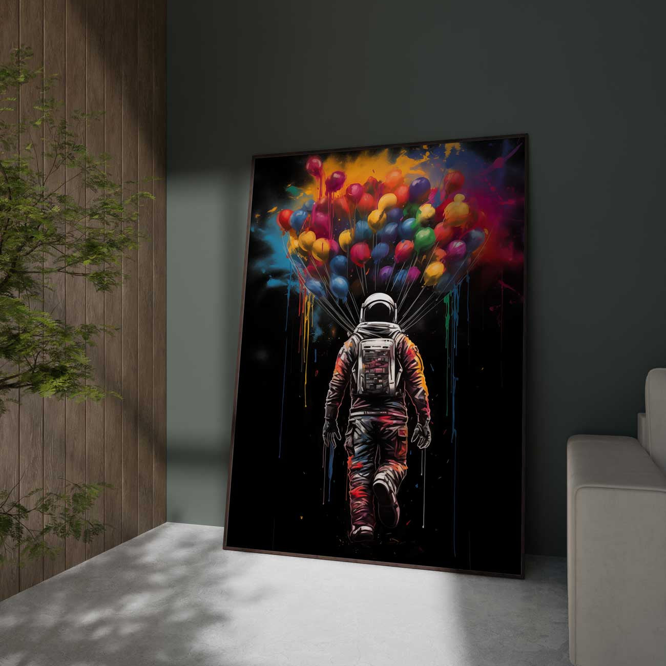 Astronaut & Balloons