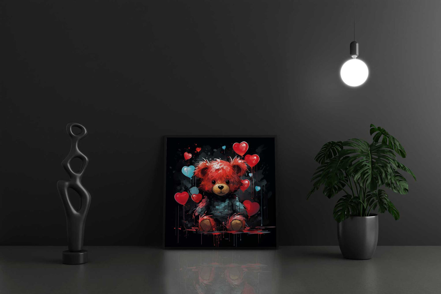 Teddy Love - Canvas