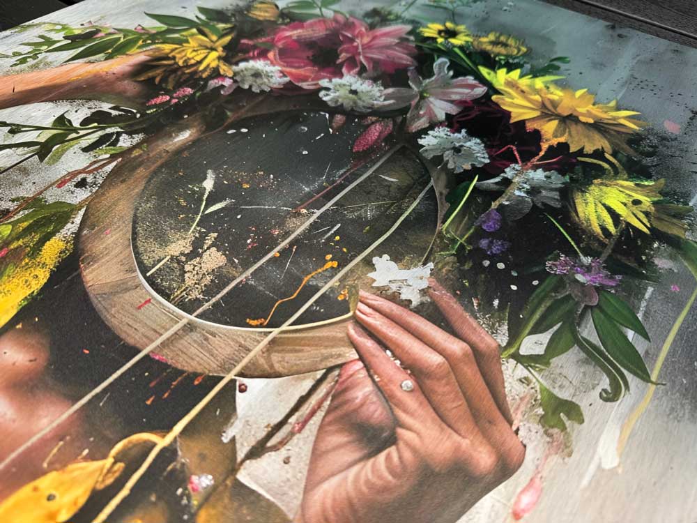 Surreal Gardener - Aluminium Print