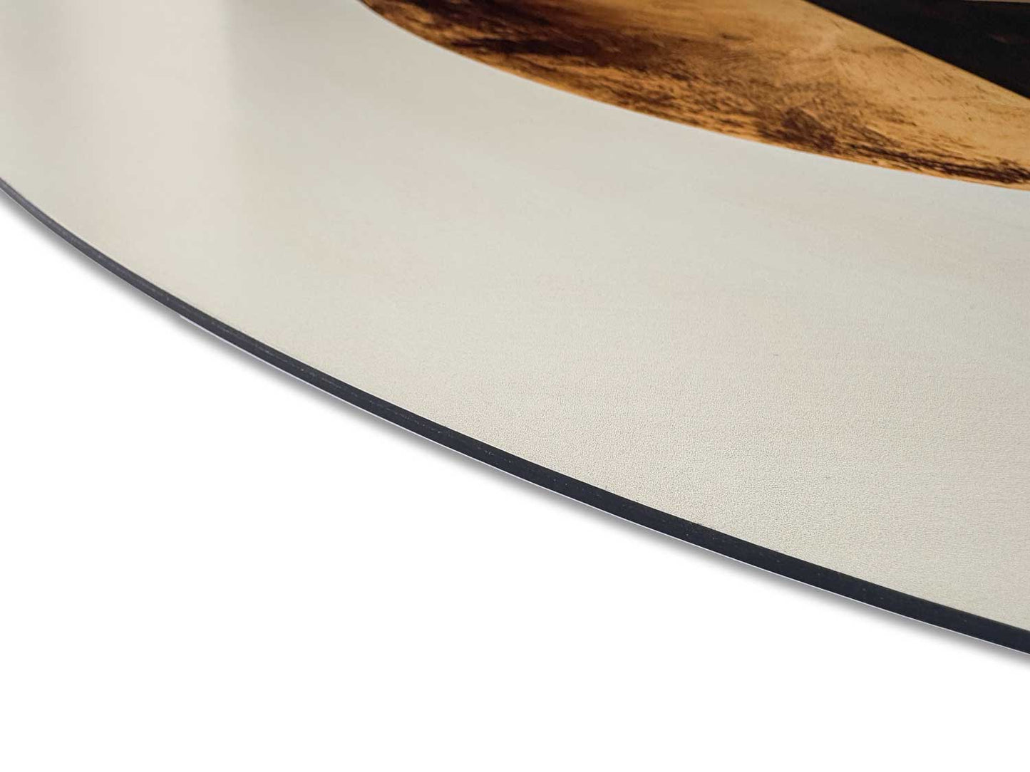 Circle of Balance – Round Aluminum + Varnish