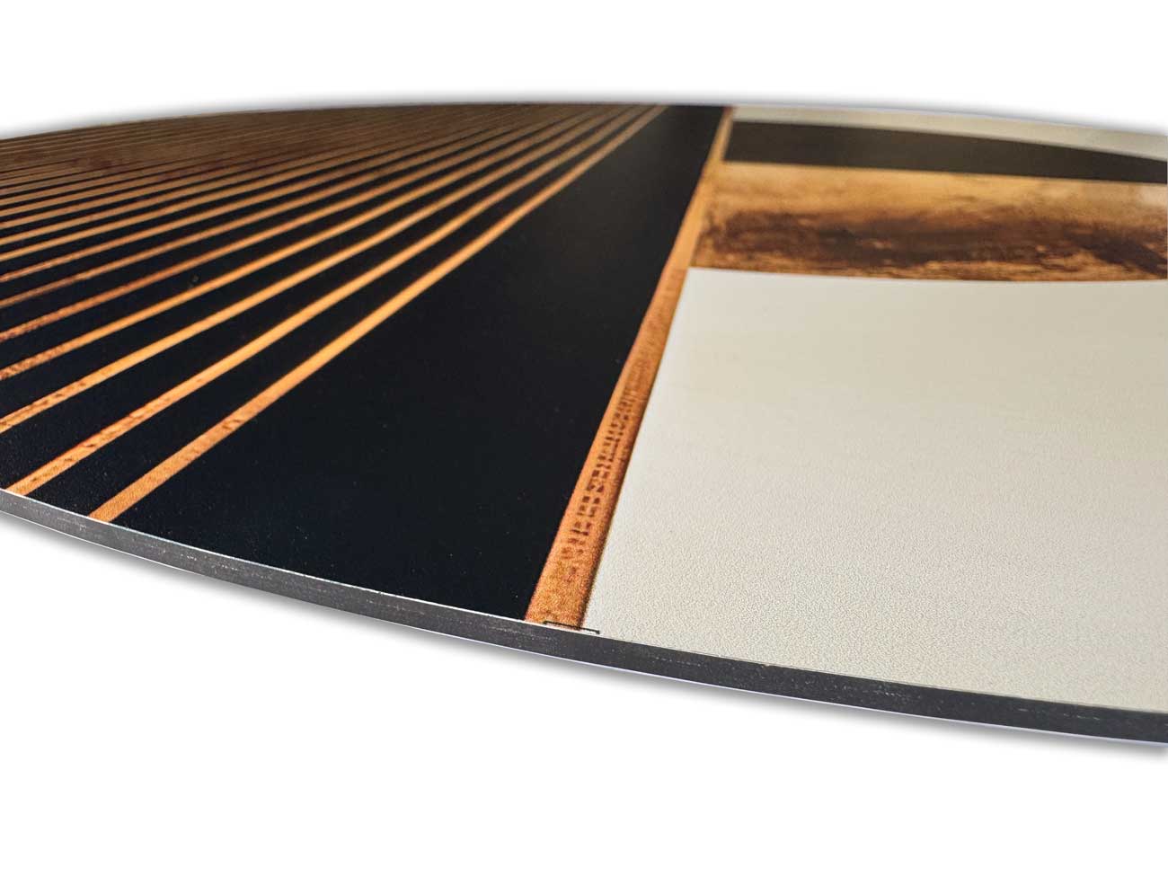 Circle of Balance – Round Aluminum + Varnish