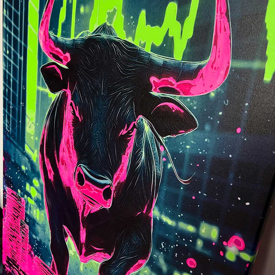 Kripto Bulius - Neoninė Drobė