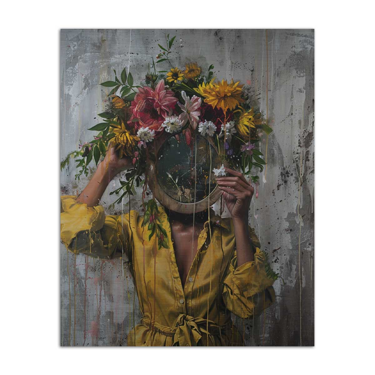 Surreal Gardener - Aluminium Print