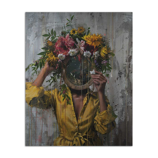 Surreal Gardener - Aluminium Print