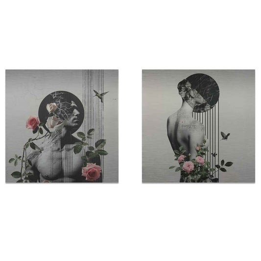 Symphony of Souls 🖤 – 2-Piece Aluminum Wall Art