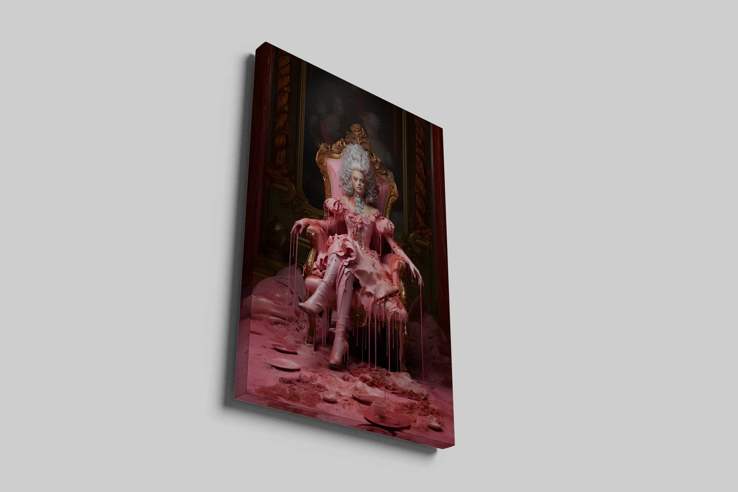 Tirpstanti Princesė - Drobės Paveikslas