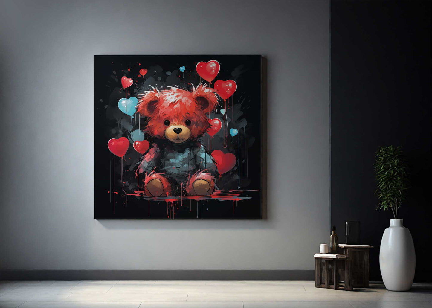 Teddy Love - Canvas