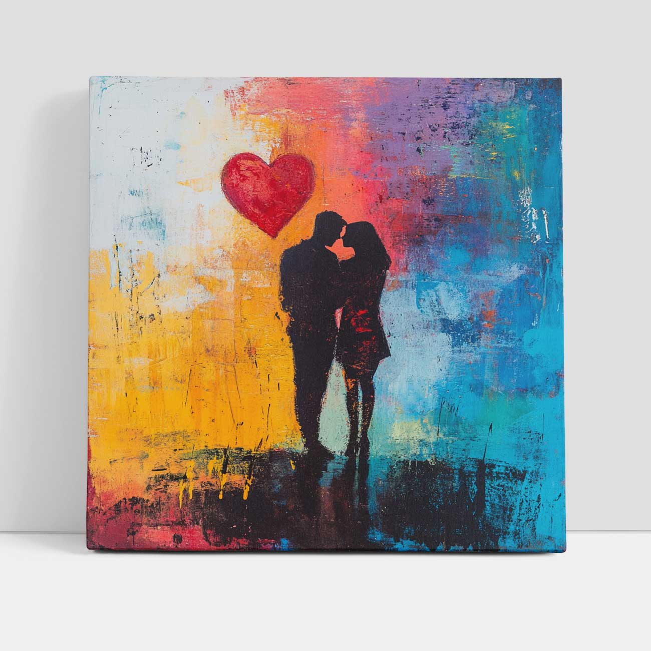 Love In Colors - Canvas
