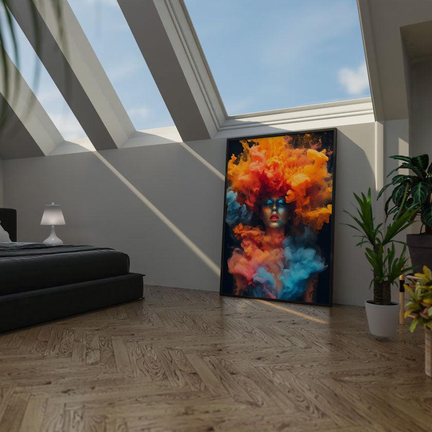 didelio dydžio paveikslas printas drobe extra large size canves art wall