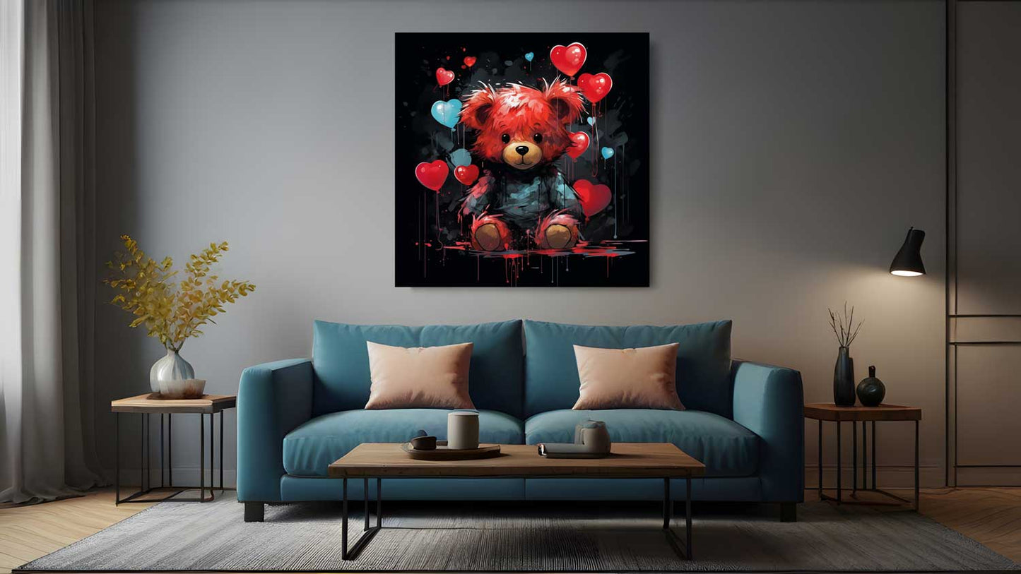 Teddy Love - Canvas