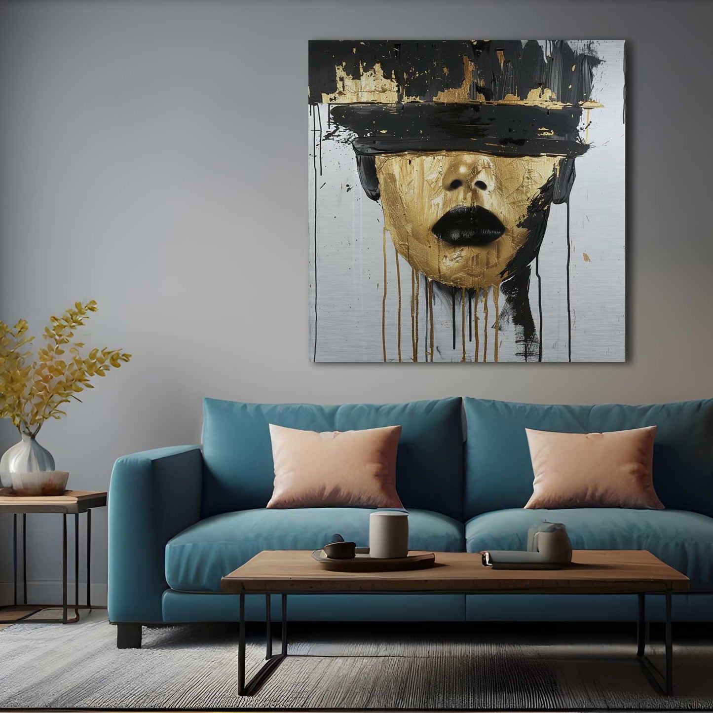Hidden Emotions - Aluminium + Varnish