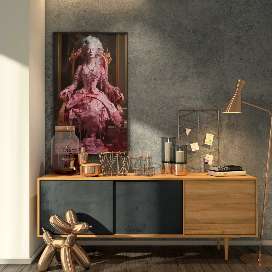 Ice Cream Queen - Canvas Print