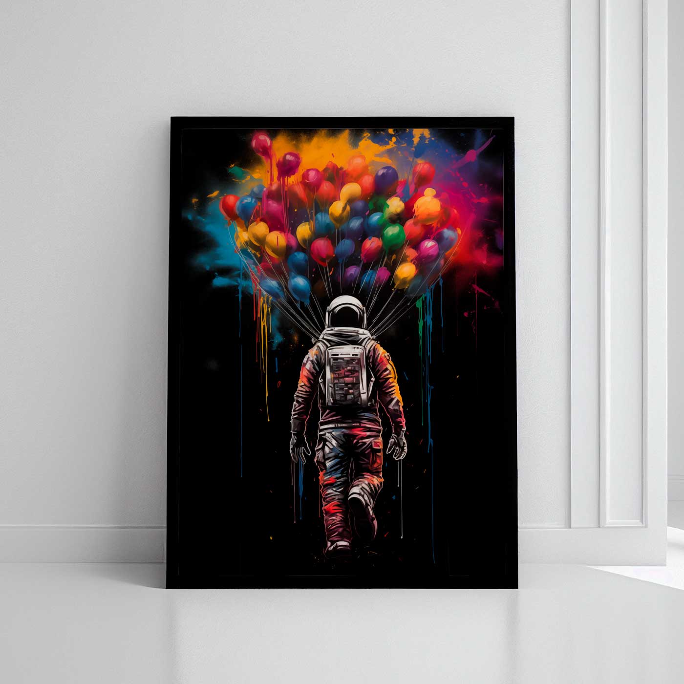 Astronaut & Balloons