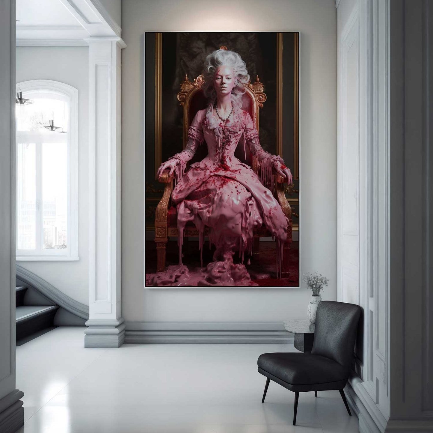 Ice Cream Queen - Canvas Print