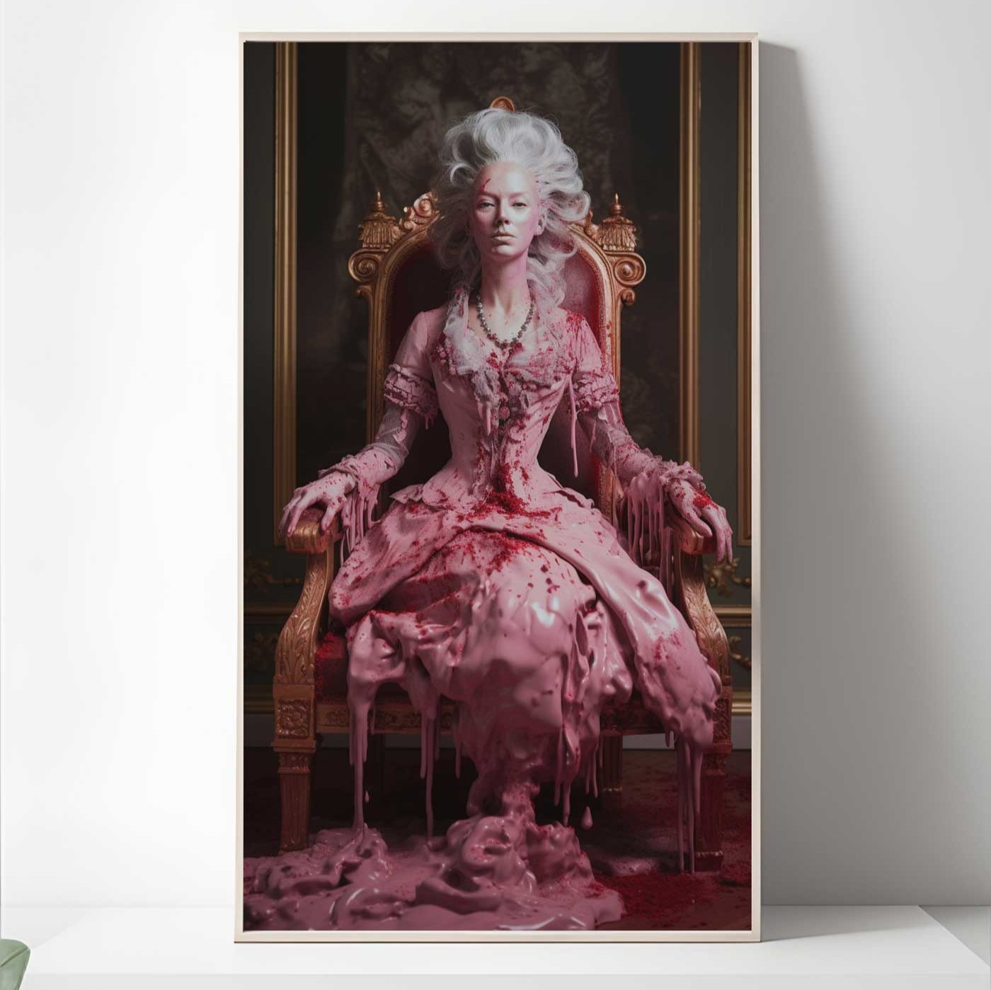 Ice Cream Queen - Canvas Print