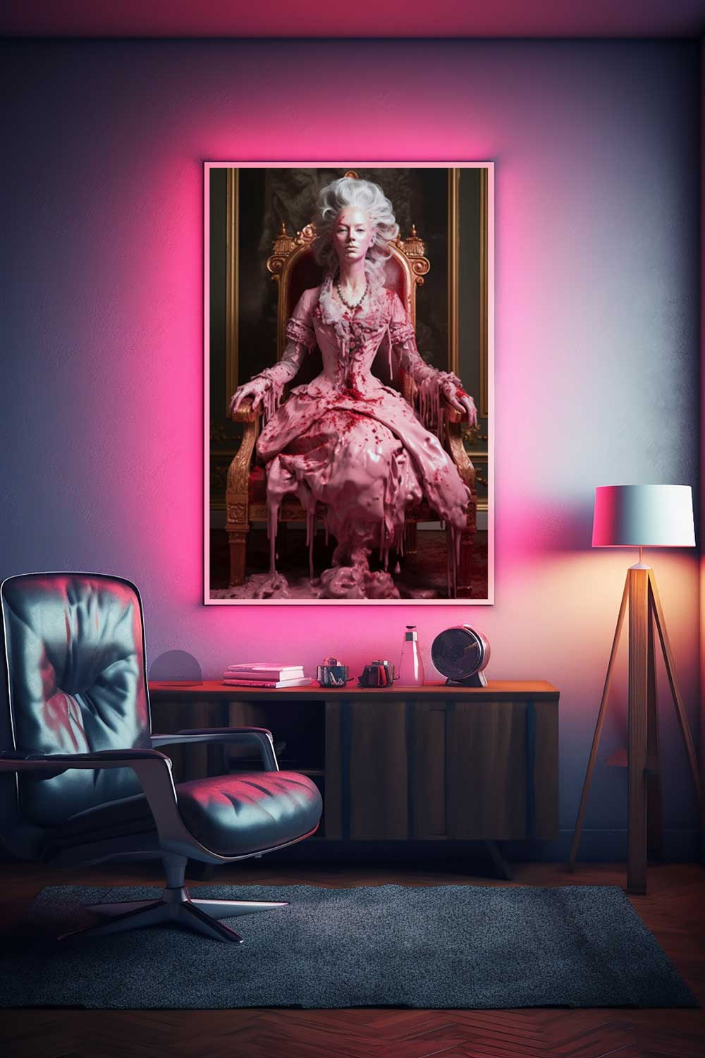 Ice Cream Queen - Canvas Print