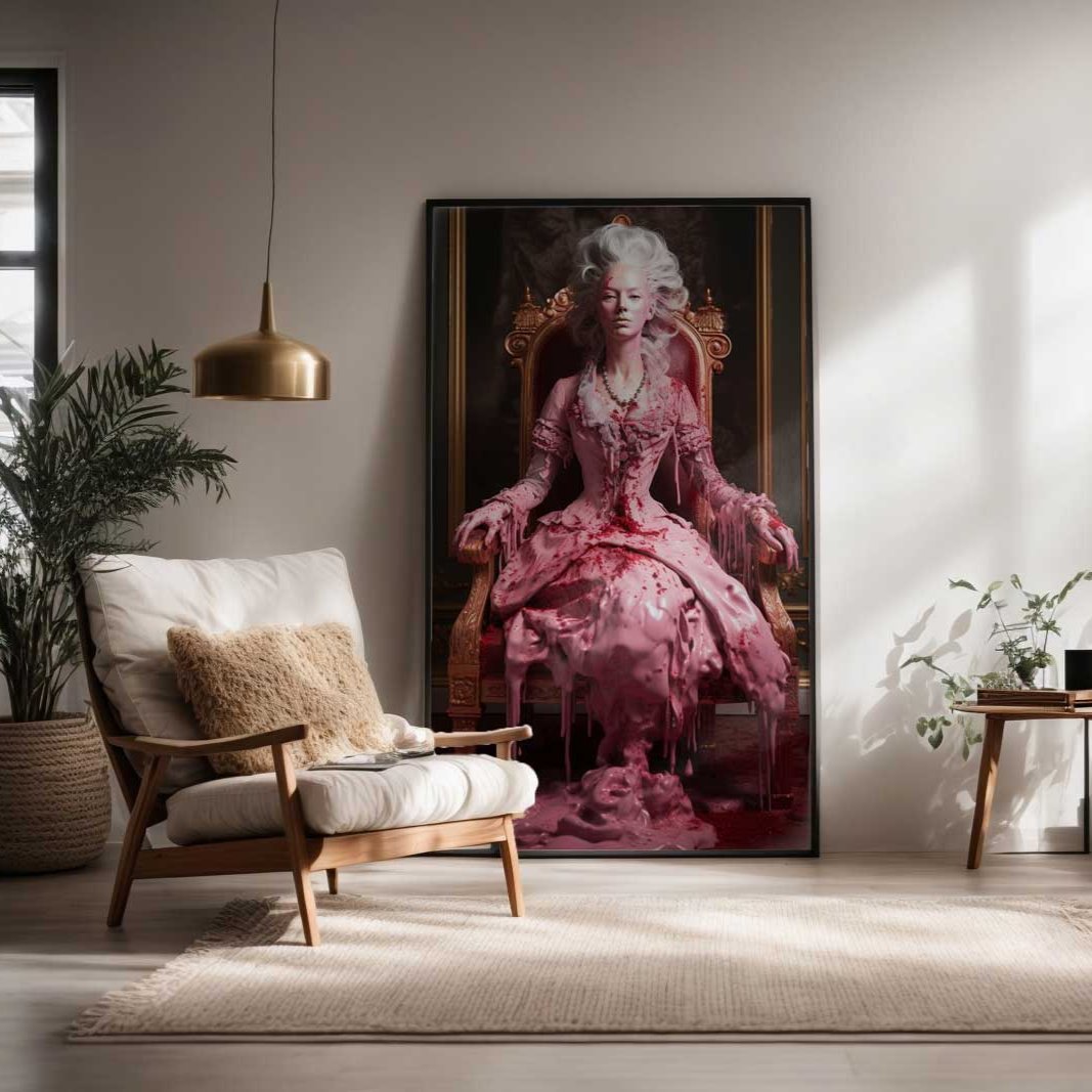 Ice Cream Queen - Canvas Print