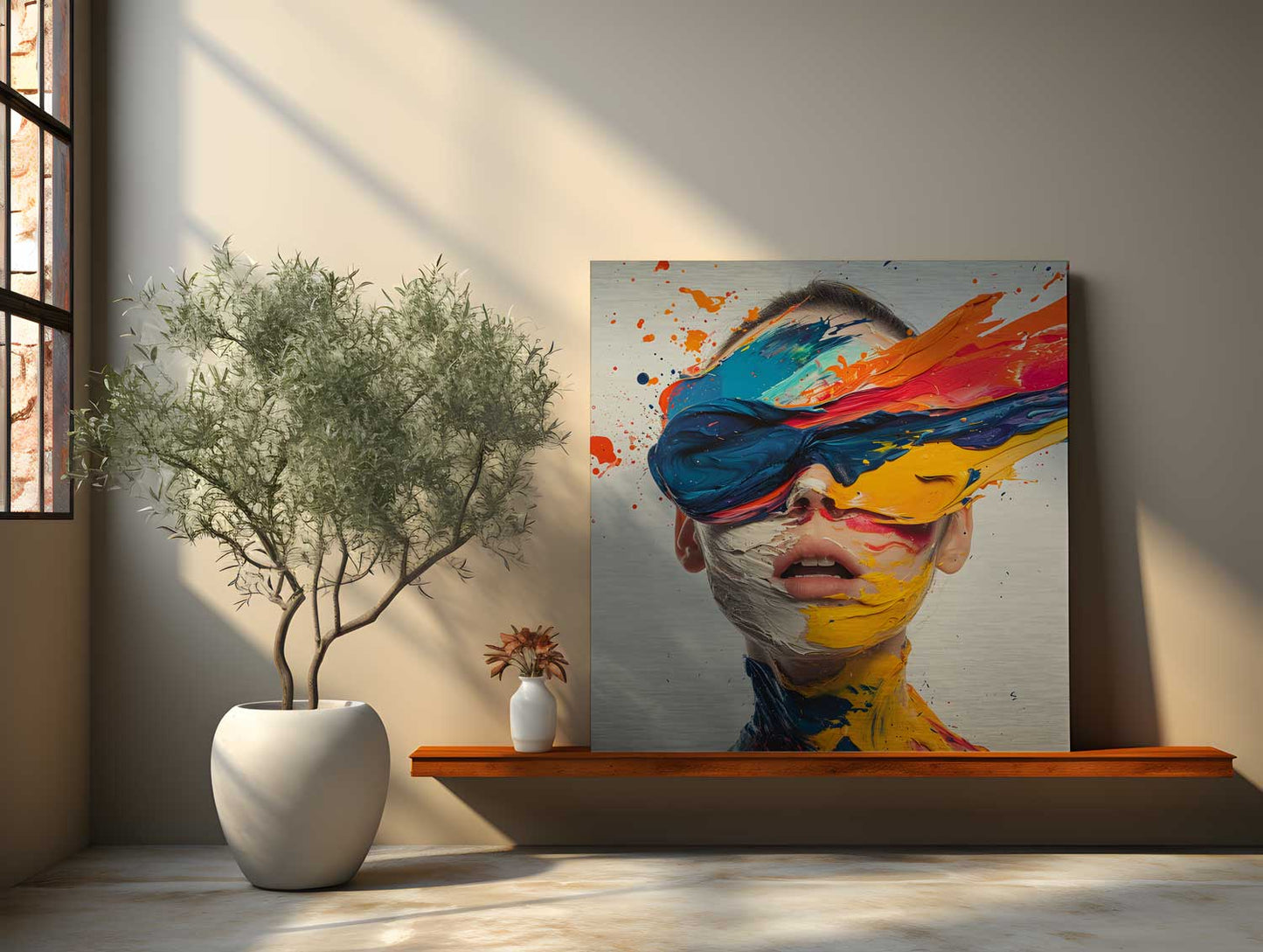 Color Splash - Aluminum Print