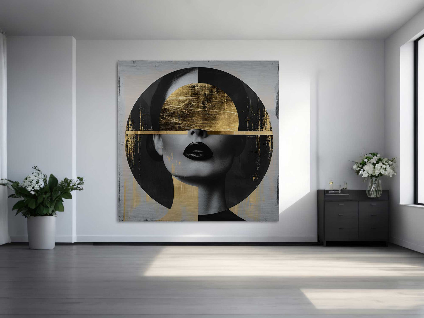 Golden Vision - Aluminium + Varnish