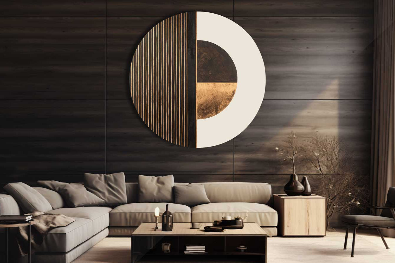Circle of Balance – Round Aluminum + Varnish
