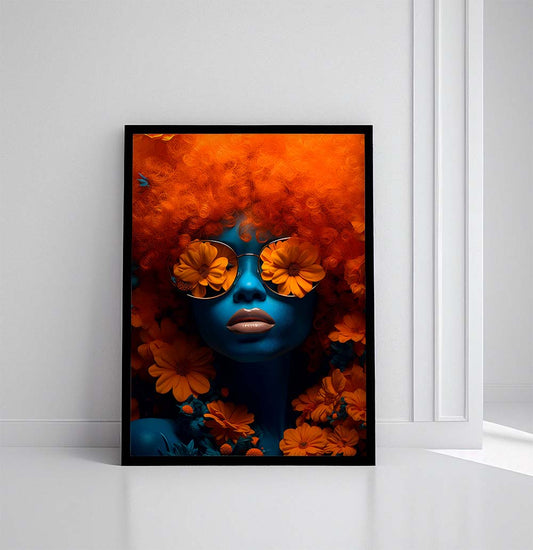 Orange Avatar - Canvas