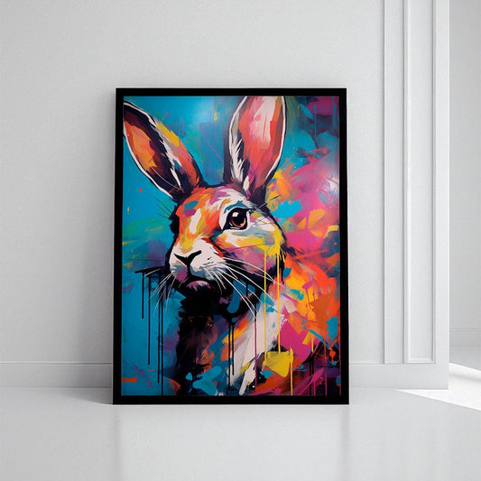 Urban Rabbit - Canvas Print