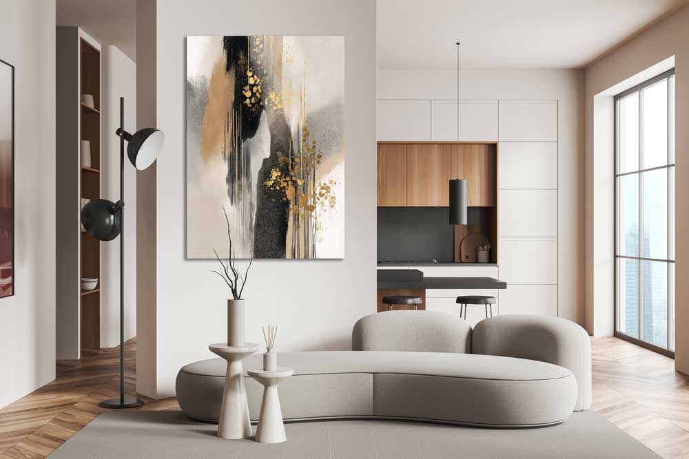 Golden Threshold - Canvas + Varnish