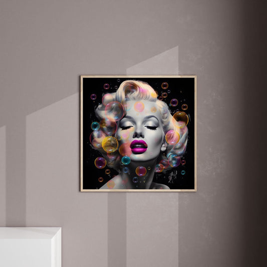 Bubble Monroe - Canvas
