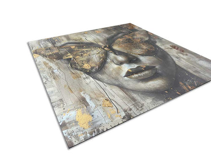 Butterfly Eyes - Aluminium + Varnish