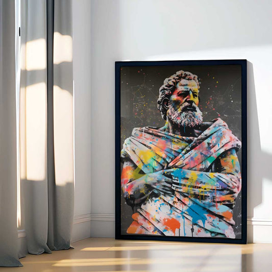 Urban Greek God - Canvas