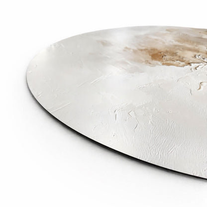 Light Exposure – Round Aluminum Wall Art