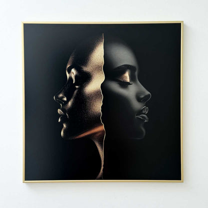 Two Sides - Aluminium + Varnish