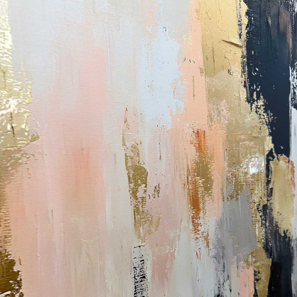 Šviesos Pėdsakai - Drobės Paveikslas Su Laku