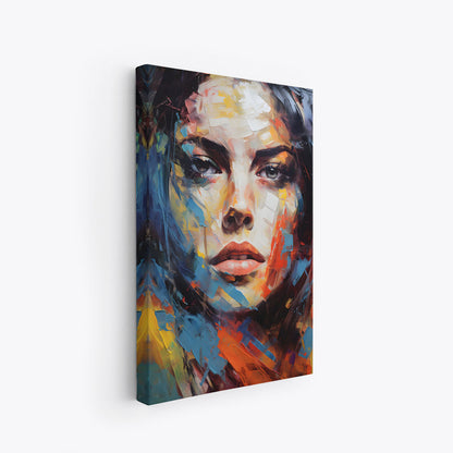 Abstract Lady - Canvas Print