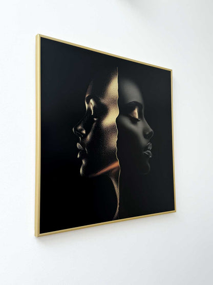 Two Sides - Aluminium + Varnish