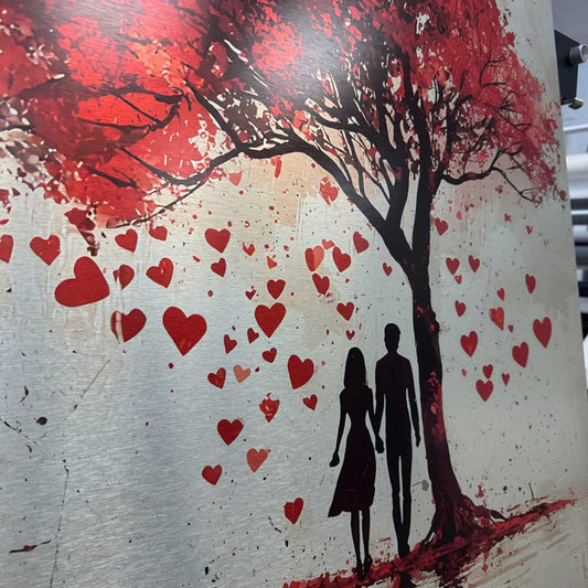 Tree Of Love - Aluminium