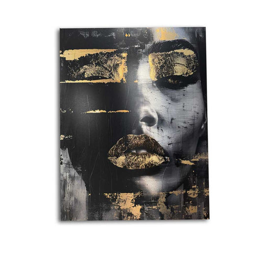Golden Silence - Aluminium + Varnish