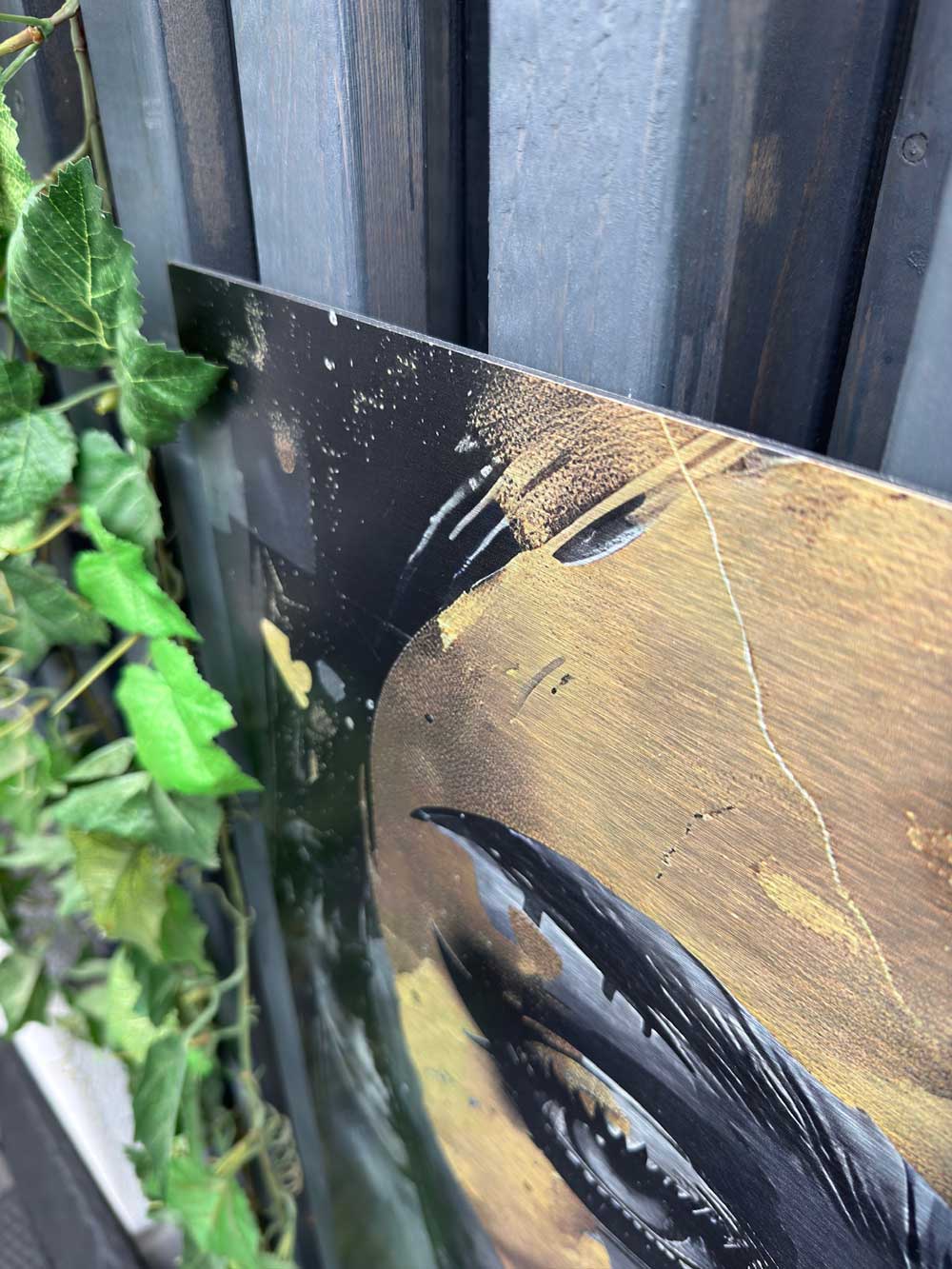 Abstract Butterfly - Aluminium + Varnish