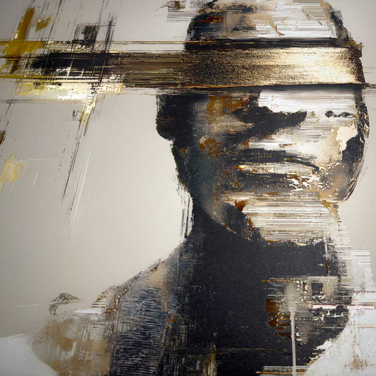 Held Thought - Canvas + Varnish