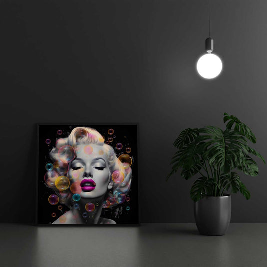 Bubble Monroe - Canvas