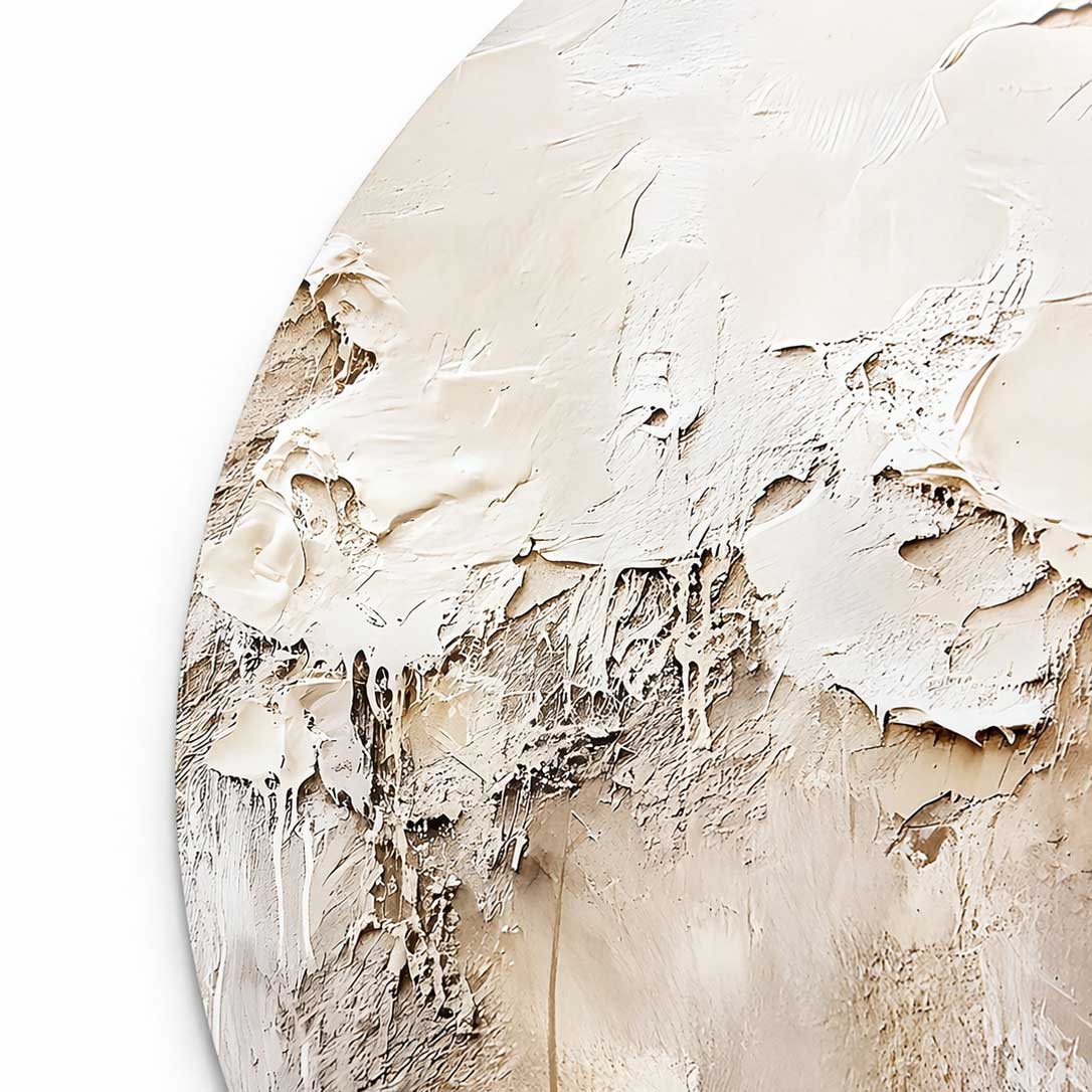 Light Exposure – Round Aluminum Wall Art